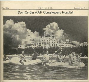 Don CeSar Newspaper Clip from 1945