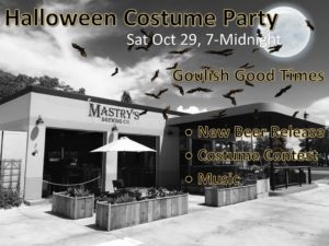 Halloween at Mastry's Brewing co
