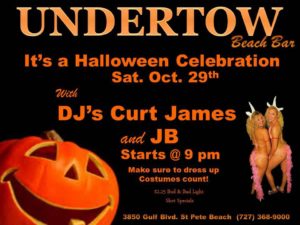 Halloween at the Undertow Beach Bar