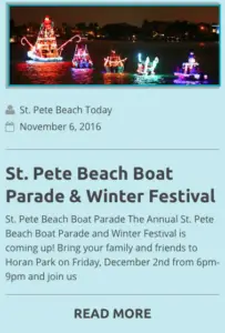 St. Pete Beach Boat Parade