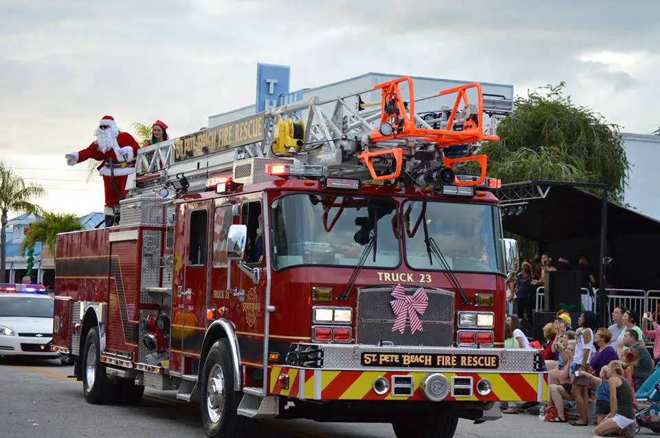 St. Pete Beach Christmas Parade 2016 St. Pete Beach Today