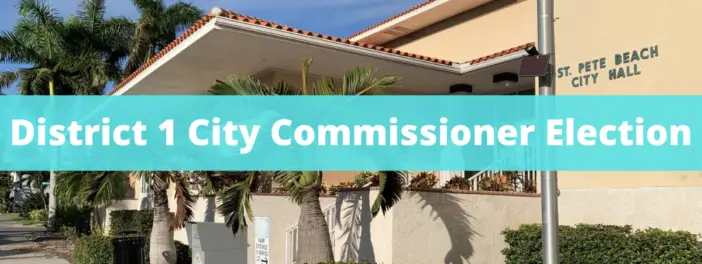 St. Pete Beach City Commission District 1 Election